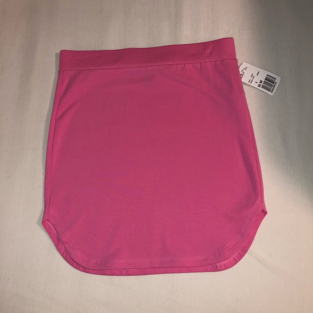 Pink Forever 21 body con skirt